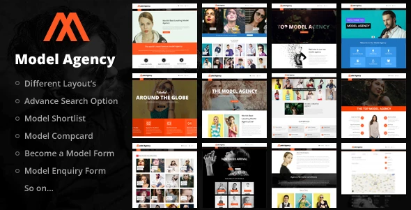 Models – Fashion Agency WordPress Theme
